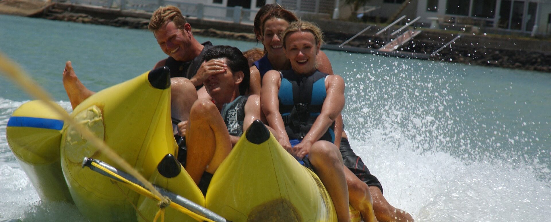 Paseo en banana - Bali