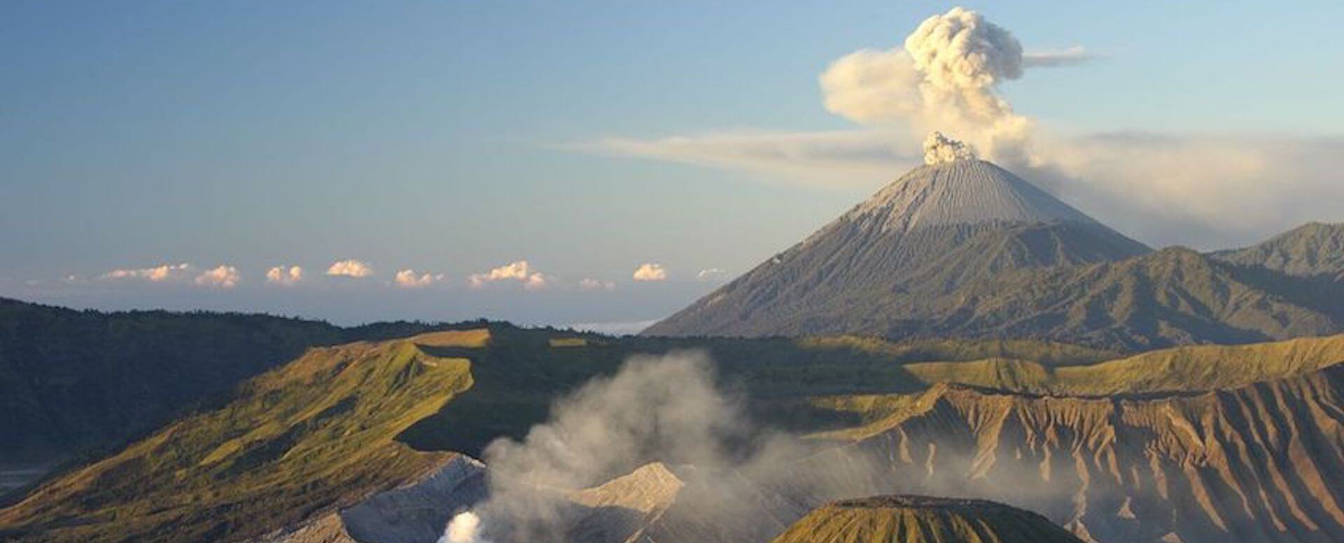 Majestuosos volcanes - Indonesia