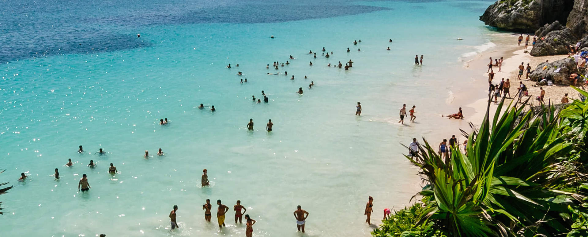 Descanse en una de las playas de Puerto Escondido - México