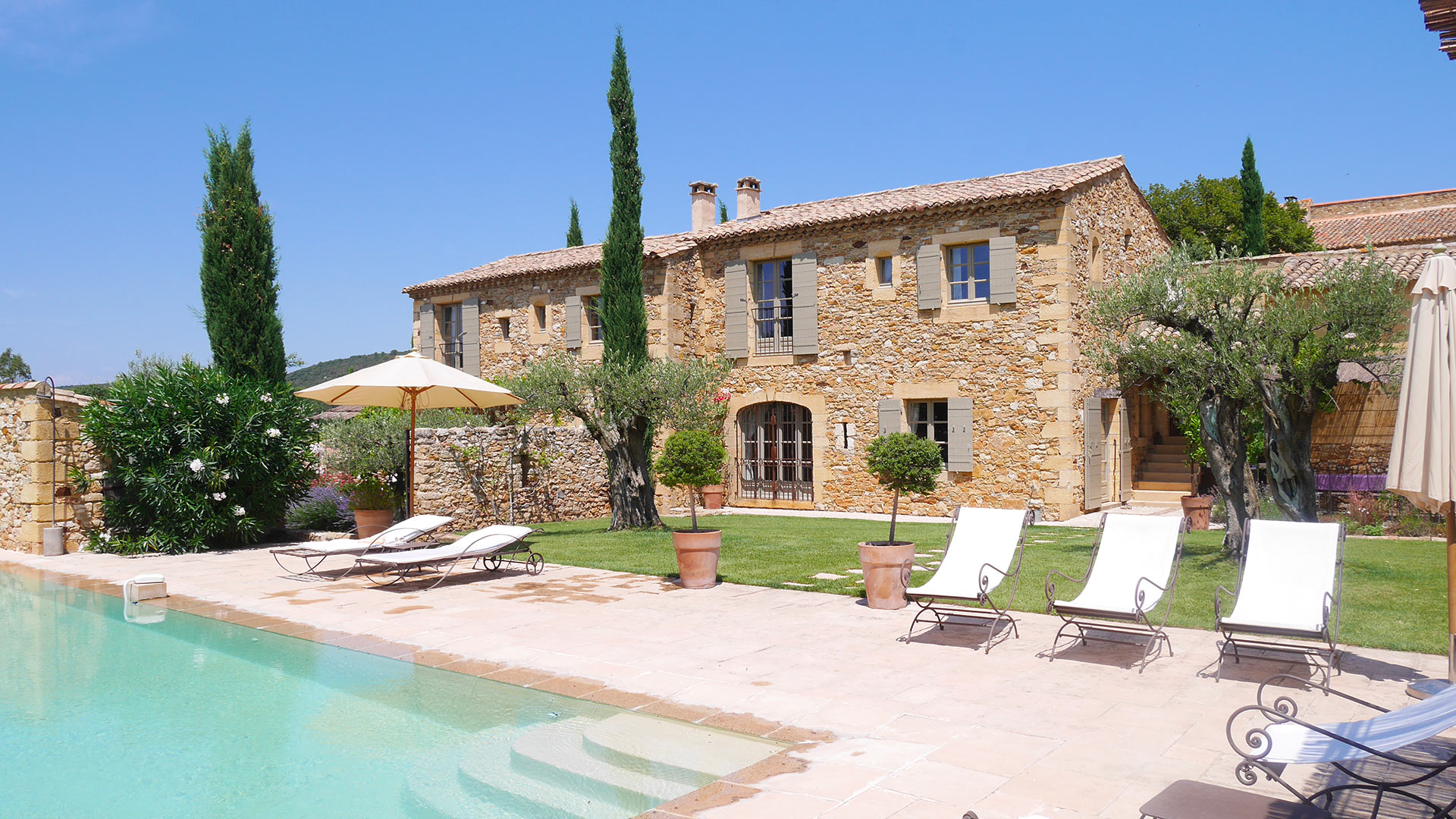 Villa Le Mas de Foussargues, Alquiler en Provenza
